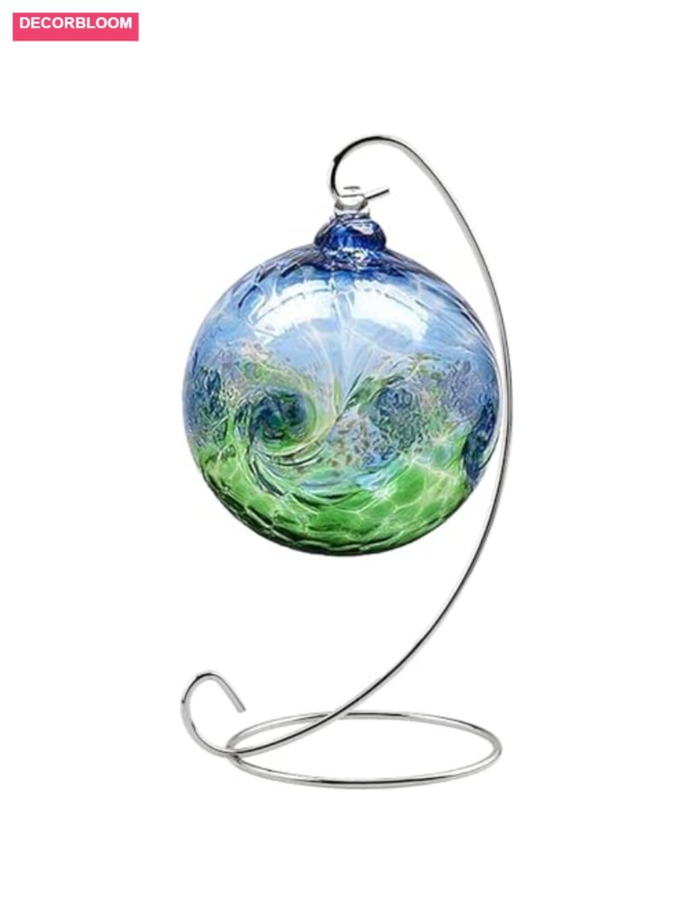 8in Iron Ornament Display Stand Hanging Hook for Home Decor